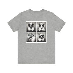Animal Photobooth Funny Eagle T- ShirtUnisex Jersey Short Sleeve Tee-