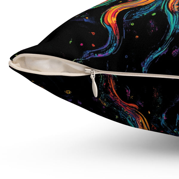 Vivid Sol - Spun Polyester Square Pillow