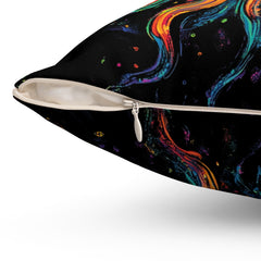 Vivid Sol - Spun Polyester Square Pillow