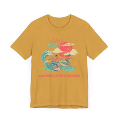 Surfer T-Shirt - Ditch Plains, Montauk, NY Design