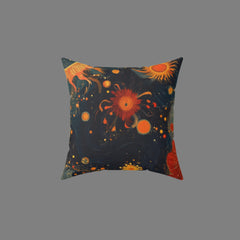 Galactic Radiance - Spun Polyester Square Pillow