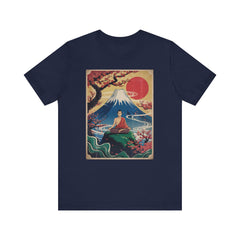 Meditation Tee - Japanese Style Poster Design