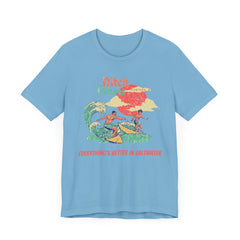 Surfer T-Shirt - Ditch Plains, Montauk, NY Design