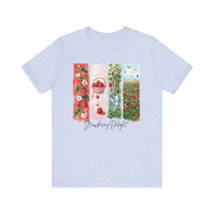 Strawberry Delight Unisex Tee - Perfect for Summer and Garden Lovers