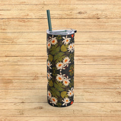 Zen Garden Bloom - Maars Maker Skinny Matte Tumbler, 20oz