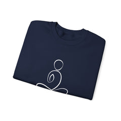 Just Breathe - Unisex Heavy Blend™ Crewneck Sweatshirt