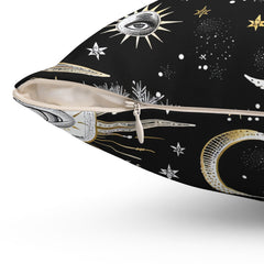 Lunar Lullaby - Spun Polyester Square Pillow