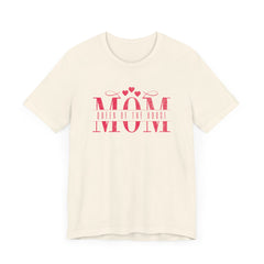 Mom Queen of the House Tee - Unisex Jersey Short Sleeve T-Shirt for Mothers