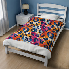 Wild Palette - Velveteen Plush Blanket