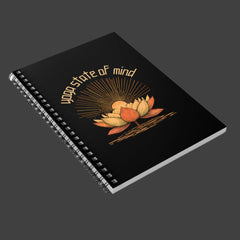 Yoga State Of Mind - Spiral Notebook - Ruled Line