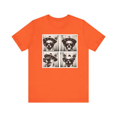 Animal Photobooth Funny Chihuahua - Unisex Jersey Short Sleeve Tee