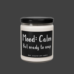 Calm Mood Scented Soy Candle - 9oz | Relaxing Home Fragrance