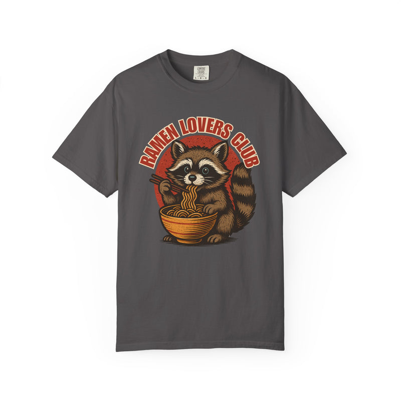 Ramen Lovers Club T-Shirt - Unisex Garment-Dyed Tee for Foodies