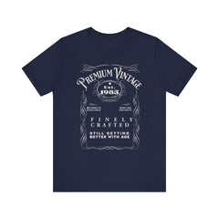 Whiskey Label Tee - 1975 Birthday Gift