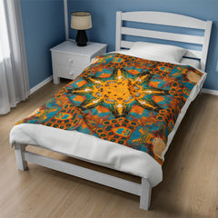 Solar Nexus - Velveteen Plush Blanket