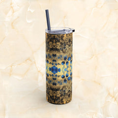 Twilight Floral Tapestry - Maars Maker Skinny Matte Tumbler, 20oz