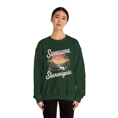 Savasana Then Shenanigans -  Unisex Heavy Blend™ Crewneck Sweatshirt