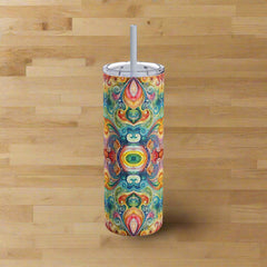 Vibrant Harmony - Maars Maker Skinny Matte Tumbler, 20oz