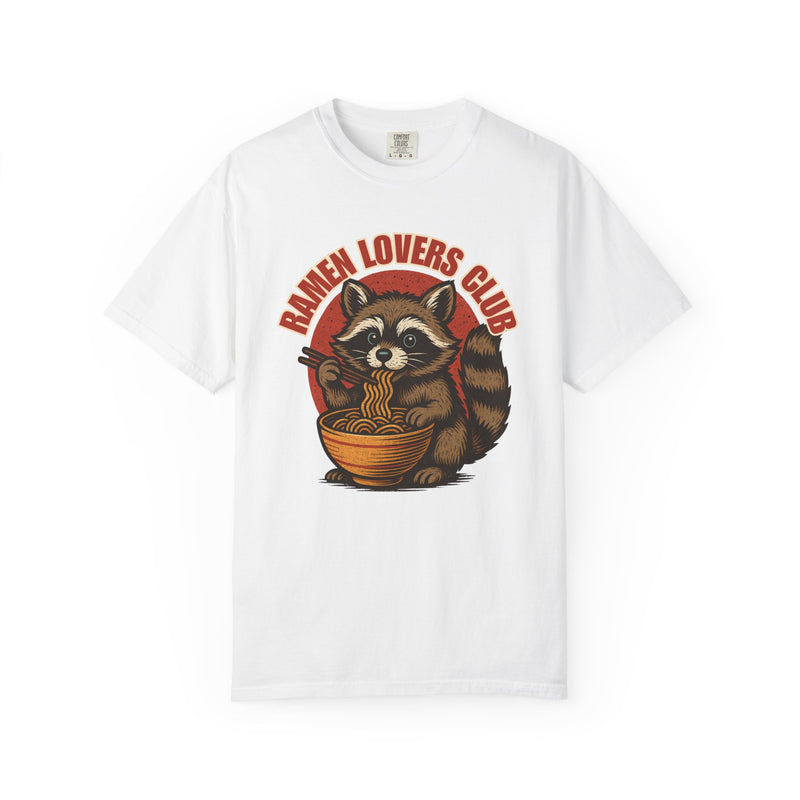 Ramen Lovers Club T-Shirt - Unisex Garment-Dyed Tee for Foodies