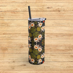 Zen Garden Bloom - Maars Maker Skinny Matte Tumbler, 20oz