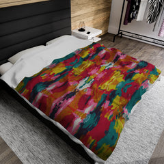 Festival Spirit - Velveteen Plush Blanket