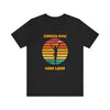Stretch Now Wine Later - Unisex Jersey Short Sleeve Tee