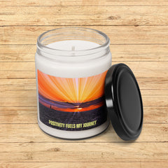 Positivity Fuels My Journey - Scented Soy Candle, 9oz