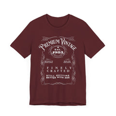 Whiskey Label Tee - 1975 Birthday Gift