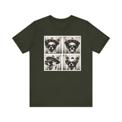 Animal Photobooth Funny Chihuahua - Unisex Jersey Short Sleeve Tee