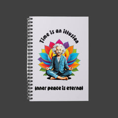 Time is an illusion - Spiral Notebook - Ruled Line