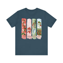Strawberry Delight Unisex Jersey Tee - Perfect for Gardening Enthusiasts and Summer Celebrations