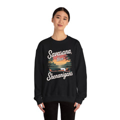 Savasana Then Shenanigans -  Unisex Heavy Blend™ Crewneck Sweatshirt