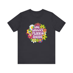 Groovy Tennis Mama T-Shirt
