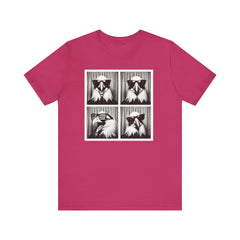 Animal Photobooth Funny Eagle T- ShirtUnisex Jersey Short Sleeve Tee-