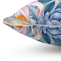 Botanic Biss - Spun Polyester Square Pillow