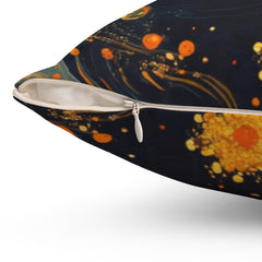 Galactic Radiance - Spun Polyester Square Pillow