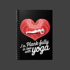 I'm Plank-fully In Love - Spiral Notebook - Ruled Line