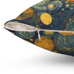 Solar Odyssey - Spun Polyester Square Pillow
