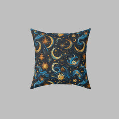 Night Sky Rhapsody - Spun Polyester Square Pillow
