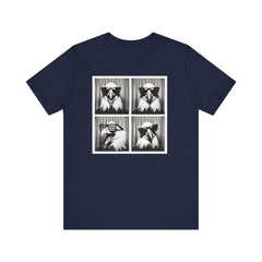 Animal Photobooth Funny Eagle T- ShirtUnisex Jersey Short Sleeve Tee-