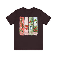 Strawberry Delight Unisex Jersey Tee - Perfect for Gardening Enthusiasts and Summer Celebrations