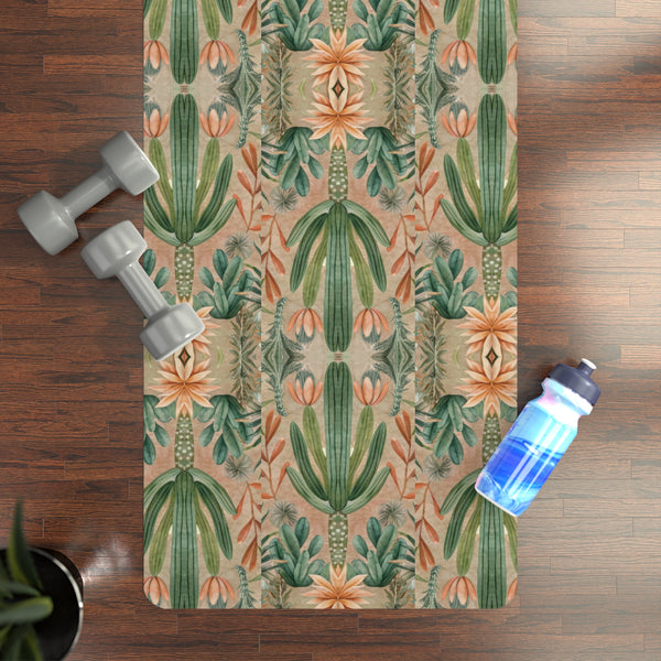 Desert Cactus - Rubber Yoga Mat