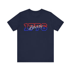 1776 Liberty Unisex Jersey Tee - Celebrate Freedom in Style