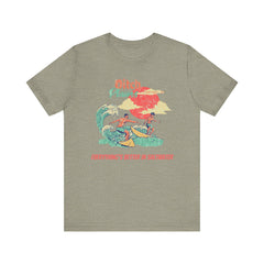 Surfer T-Shirt - Ditch Plains, Montauk, NY Design