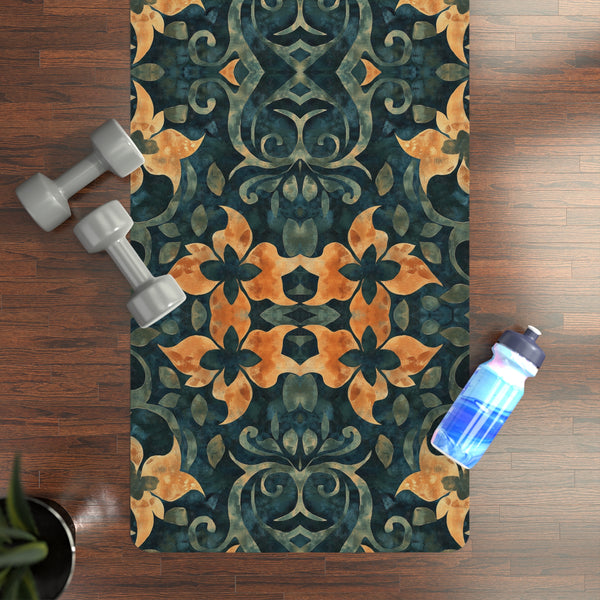 Enchanted Foliage - Rubber Yoga Mat