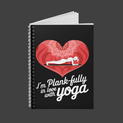 I'm Plank-fully In Love - Spiral Notebook - Ruled Line