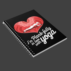 I'm Plank-fully In Love - Spiral Notebook - Ruled Line