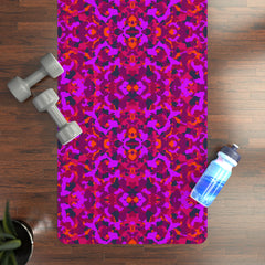 Cosmic Camo - Rubber Yoga Mat