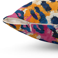 Wild Palette - Spun Polyester Square Pillow