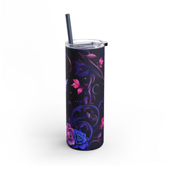 Mystic Butterfly - Maars Maker Skinny Matte Tumbler, 20oz